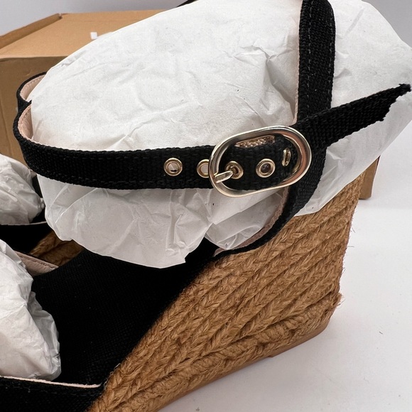 Viscata Peratallada Espadrille Canvas Wedges Spain Handmade 3 ½” Heel Women's 9 - Picture 6 of 16